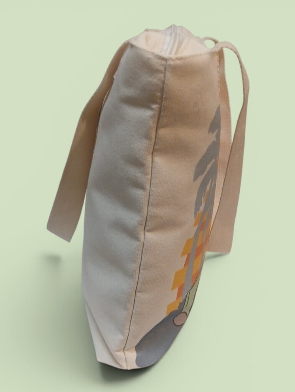 THIS WEEKEND ONLY. Peanuts NWT,Canvas Tote Bag,Inside Pocket Snoopy Woodstock - Picture 6 of 9